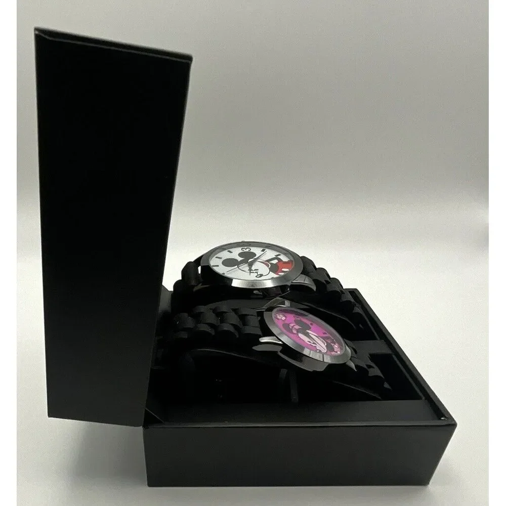 New - DISNEY MICKEY‎ MOUSE HIS AND HERS WATCH SET